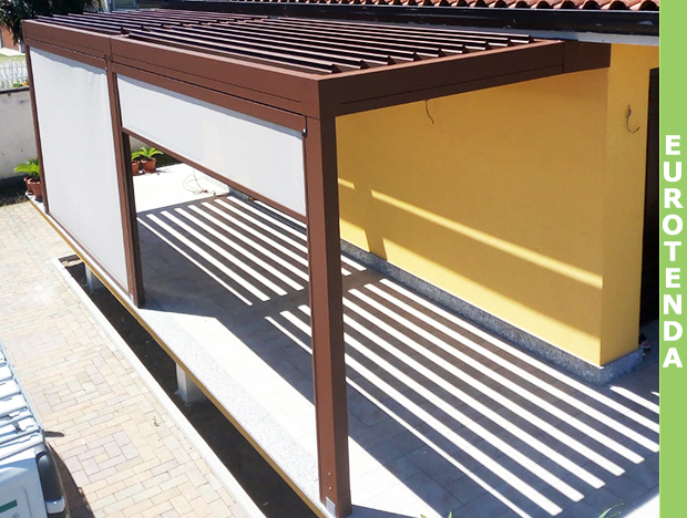 pergola tetto apribile
